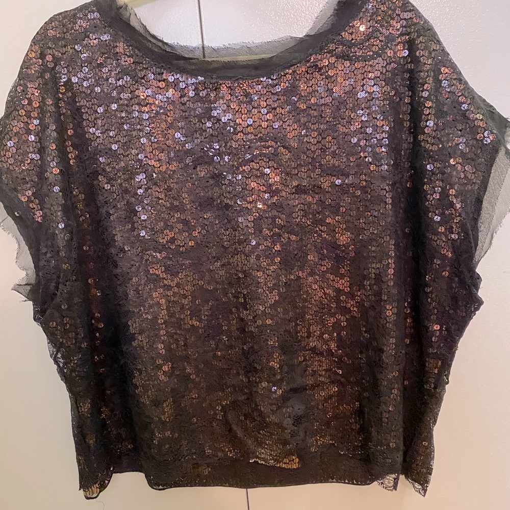 Sequin top